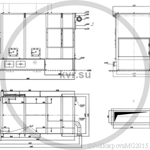 Котел КВм-4,0. Чертеж