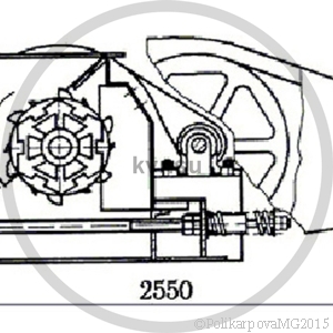 Чертеж дробилки угля ДО 1М