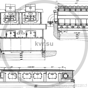 Чертеж топки ТЧЗМ 2,7/4,0. Вид 2