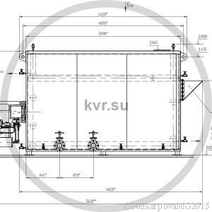 Чертеж газового котла 2,2 МВт