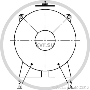 Чертеж резервуара РГС-25