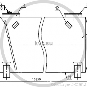 Чертеж резервуара РГС-60